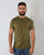 Premium Muscle-Fit T-Shirt Khaki Green