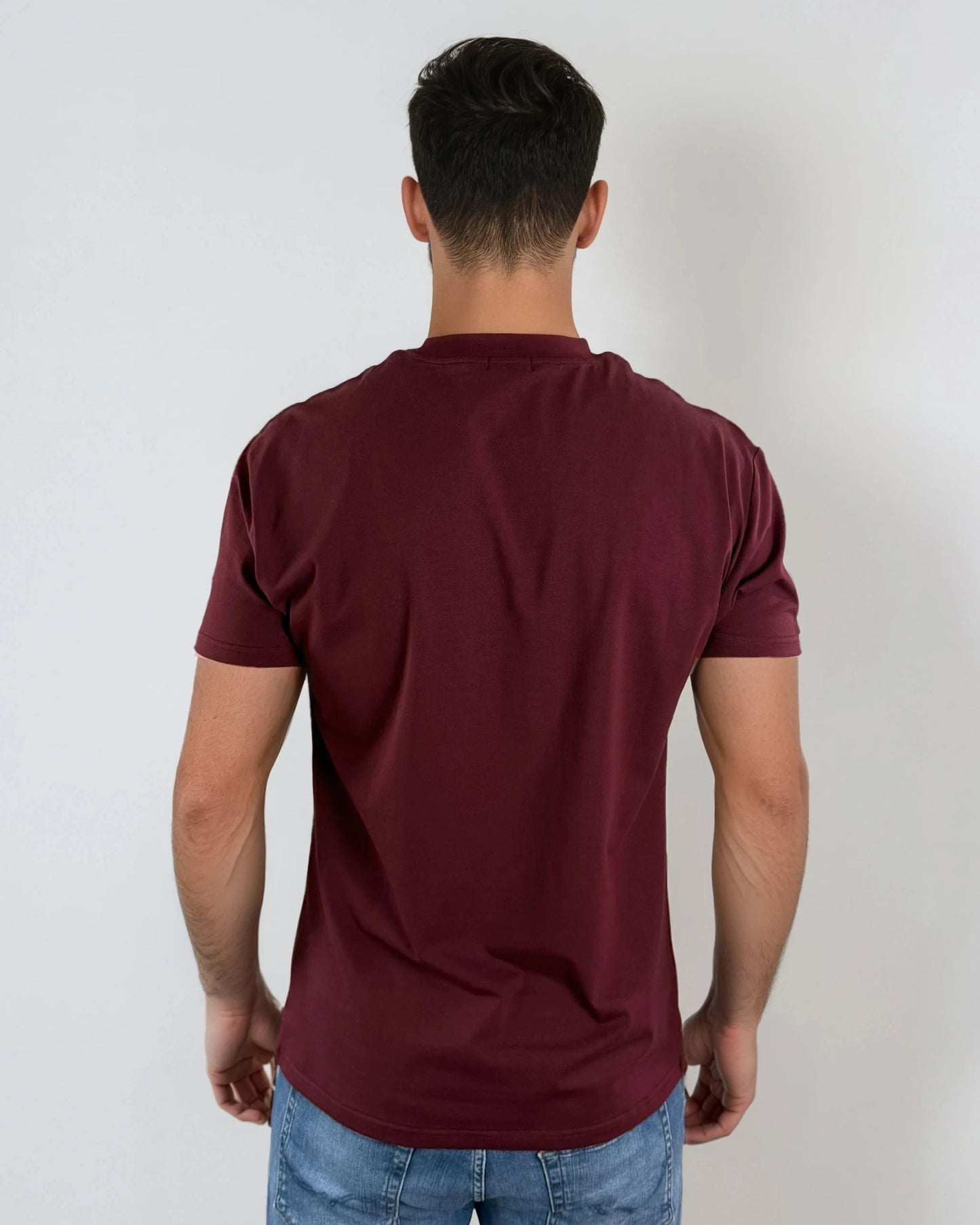 Premium Muscle-Fit T-Shirt Wine